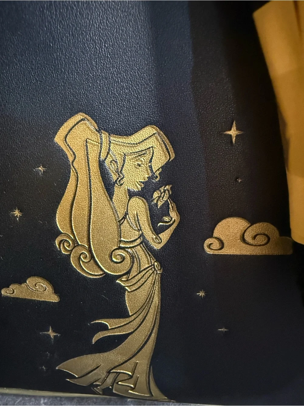 Disney Black and Gold Zodiac Mini Backpack by Loungefly